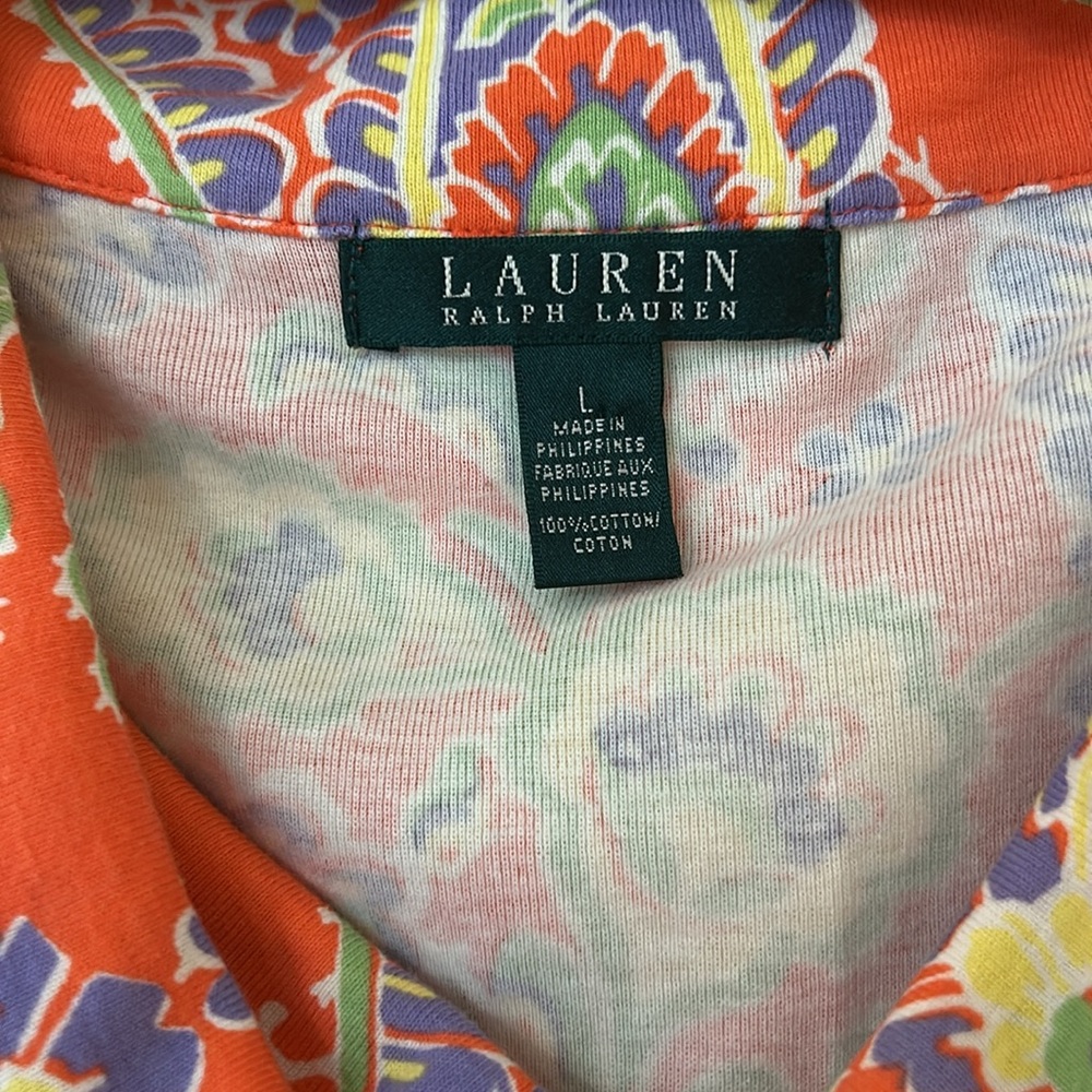 Lauren Ralph Lauren Vibrant Paisley Mini Dress - Picture 2 of 9